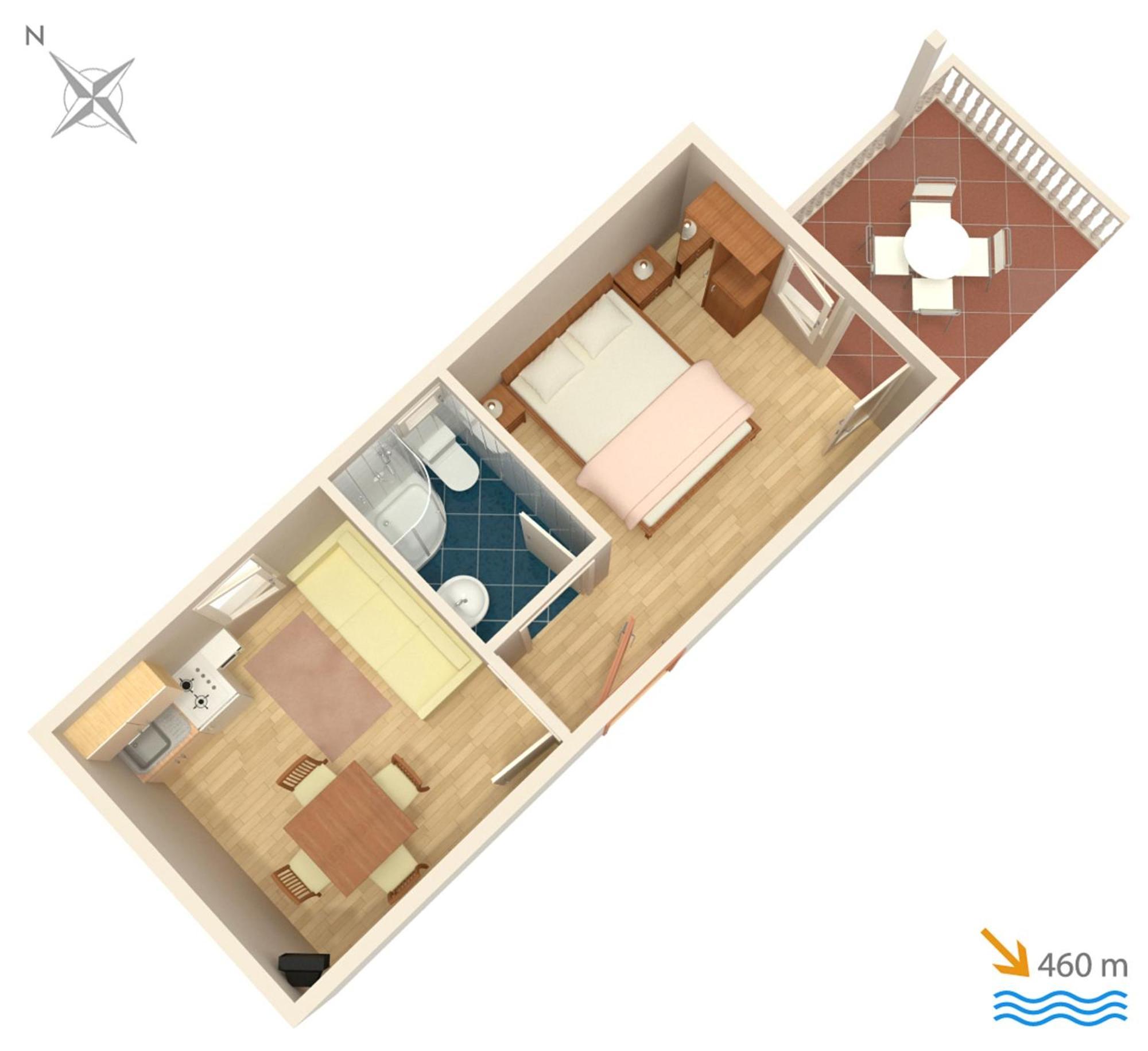Apartments With A Parking Space Vodice - 4172 Luaran gambar